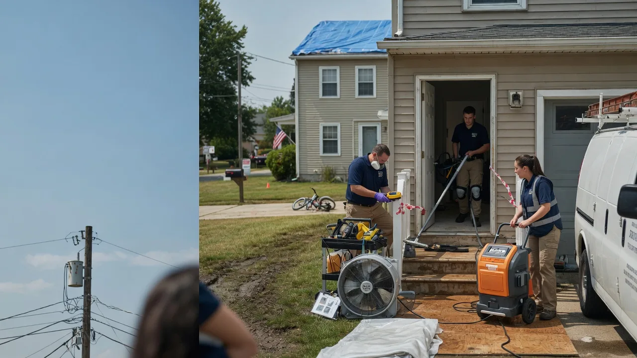 Water Damage Repair in Vincent, KY near me